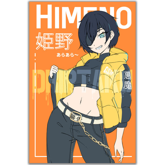 Himeno Chainsaw Man print